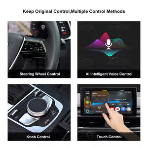 Wireless CarPlay&Android Auto Adapter with Mirroring