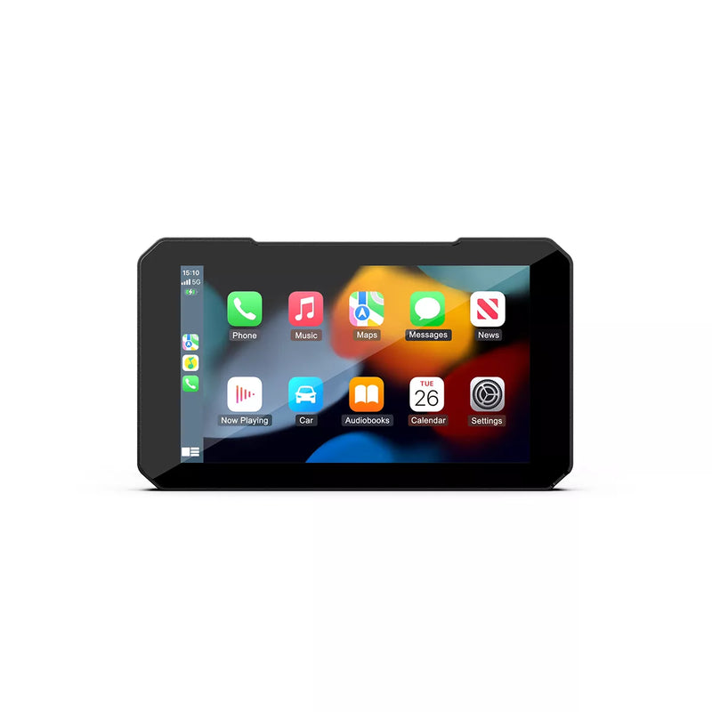 C3 Plus / C3 Pro Sistema CarPlay per Moto, Display 5" 800nit, TPMS, IP67 Impermeabile