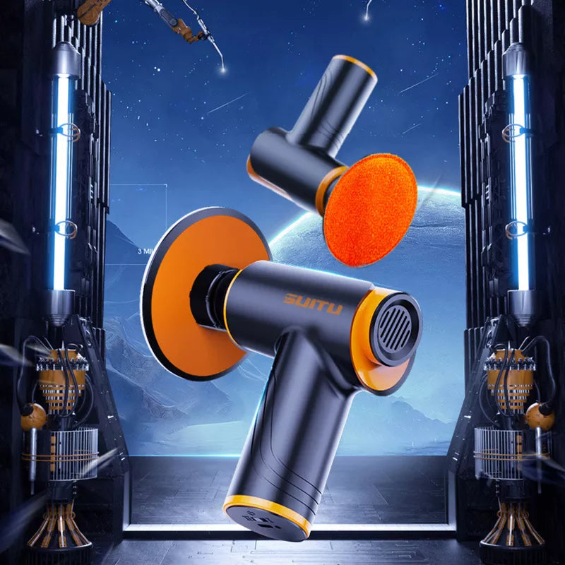 Lucidatore e ceratore per auto multifunzione senza fili