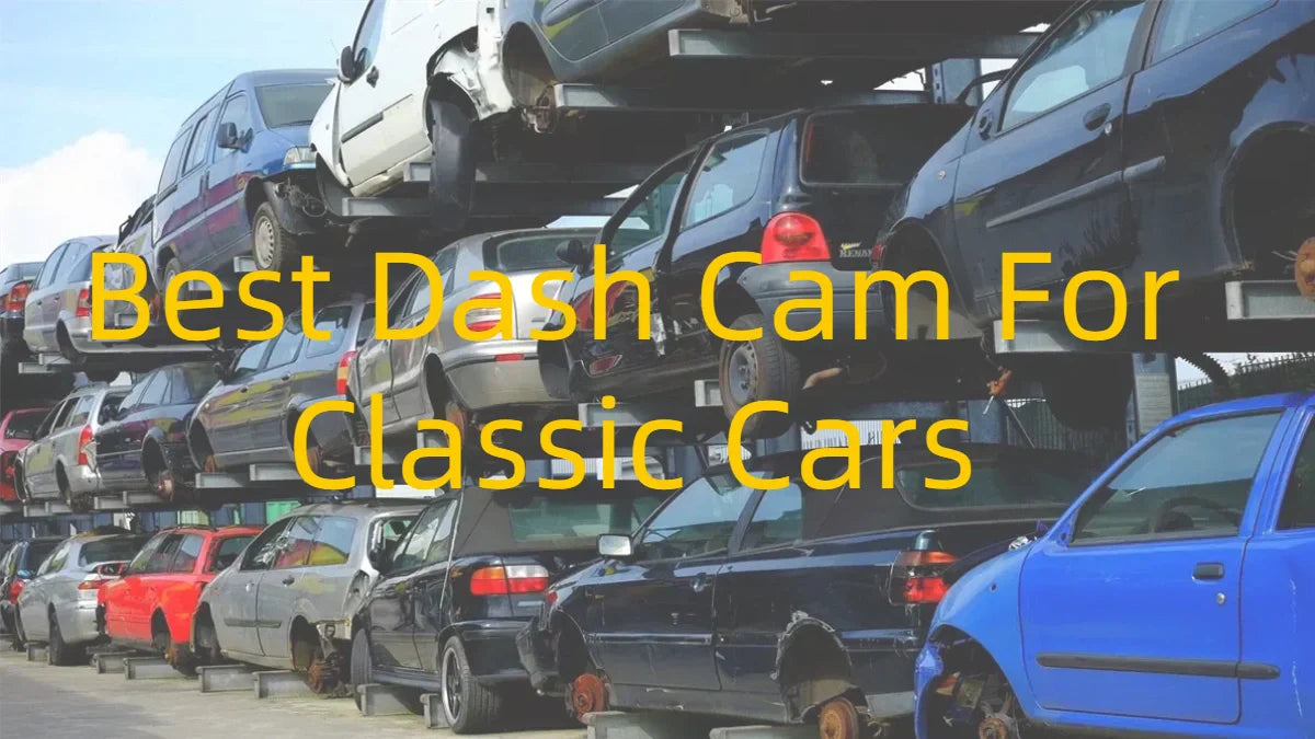 La Migliore Dashcam Portatile per Auto d'Epoca: Guida all'Acquisto