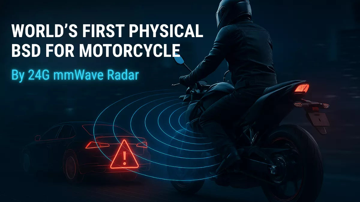 Recensione Aoocci BX: Il Primo al Mondo con Rilevamento BSD Fisico per Moto – Tecnologia 24G mmWave