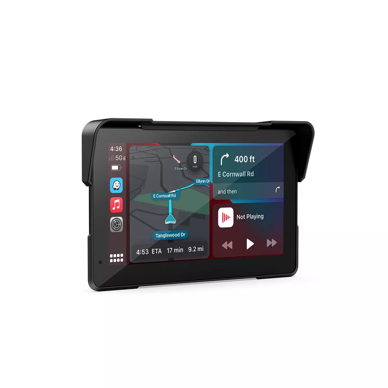 C7 Schermo 7 Pollici HD per Moto - CarPlay e Android Auto wireless, design compatto